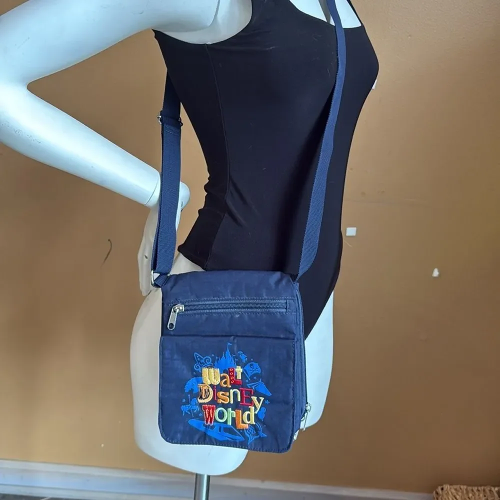 Walt Disney World Blue Crossbody Bag